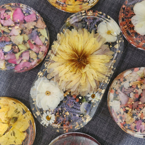 Floral Preservation Blocks - CUSTOM ORDER Floral Preservation Blocks - CUSTOM ORDER