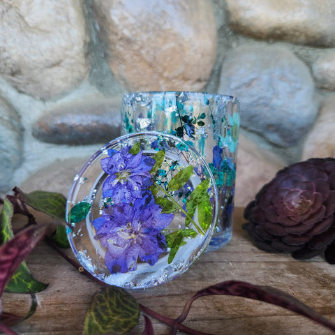 Floral Preservation Blocks - CUSTOM ORDER Floral Preservation Blocks - CUSTOM ORDER