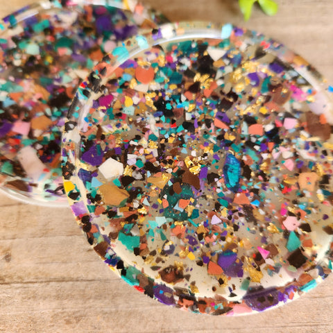 Recycle Coaster (Gold) - Set of 2 Recycle Coaster (Gold) - Set of 2