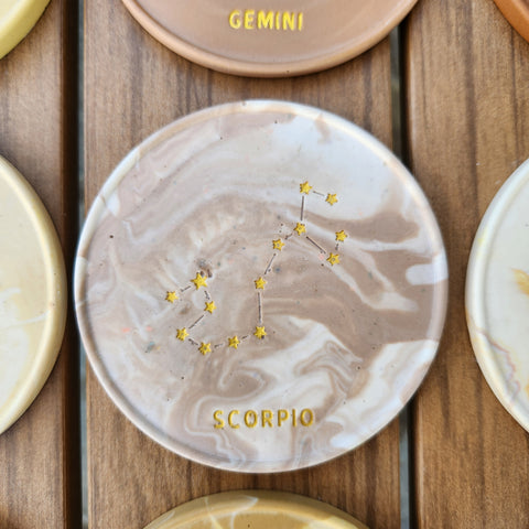 Jesmonite Astro Coaster - Full Set (12) Jesmonite Astro Coaster - Full Set (12)