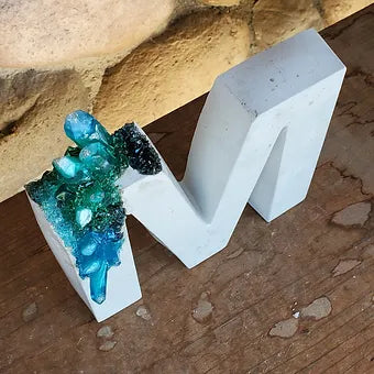 Geode Letter - CUSTOM ORDER Geode Letter - CUSTOM ORDER