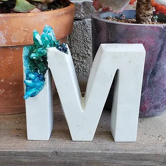 Geode Letter - CUSTOM ORDER Geode Letter - CUSTOM ORDER