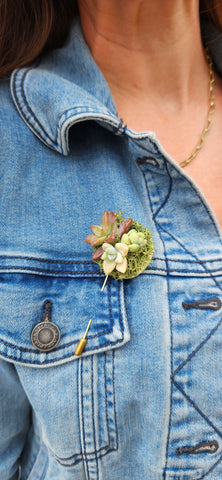 Succulent Stick Pin