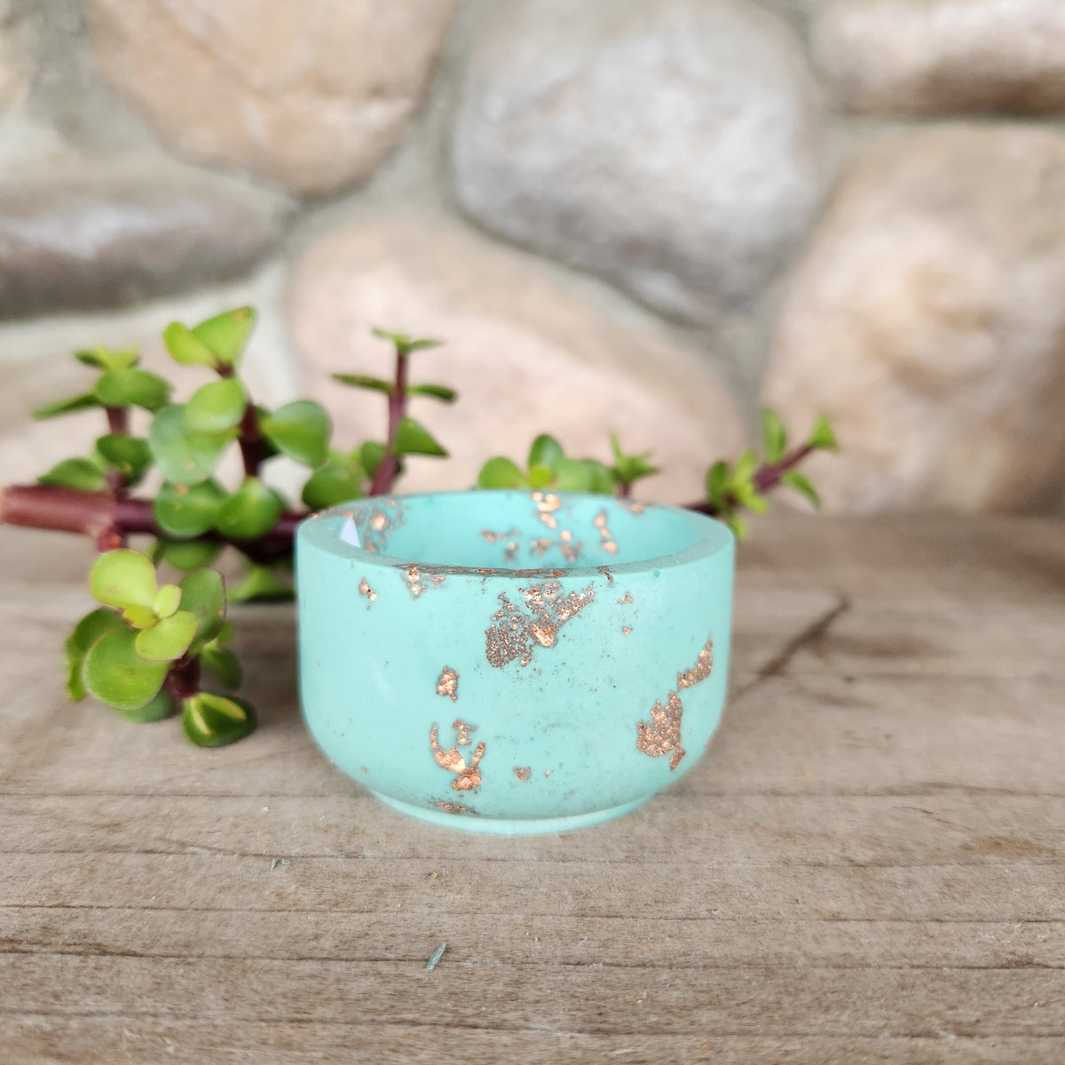 Mix & Match - Jesmonite Trinket Pot - Round